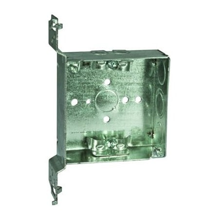 Raco Electrical Box, 21 cu in, Square Box Box Type, 2, Steel 223